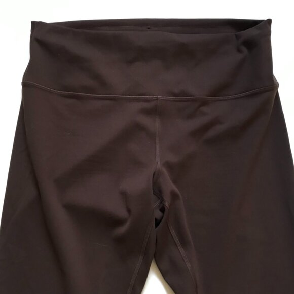 Lululemon Align High Rise Crop Leggings Womens 14 Brown 21" Inseam Cropped Tight - Picture 5 of 13